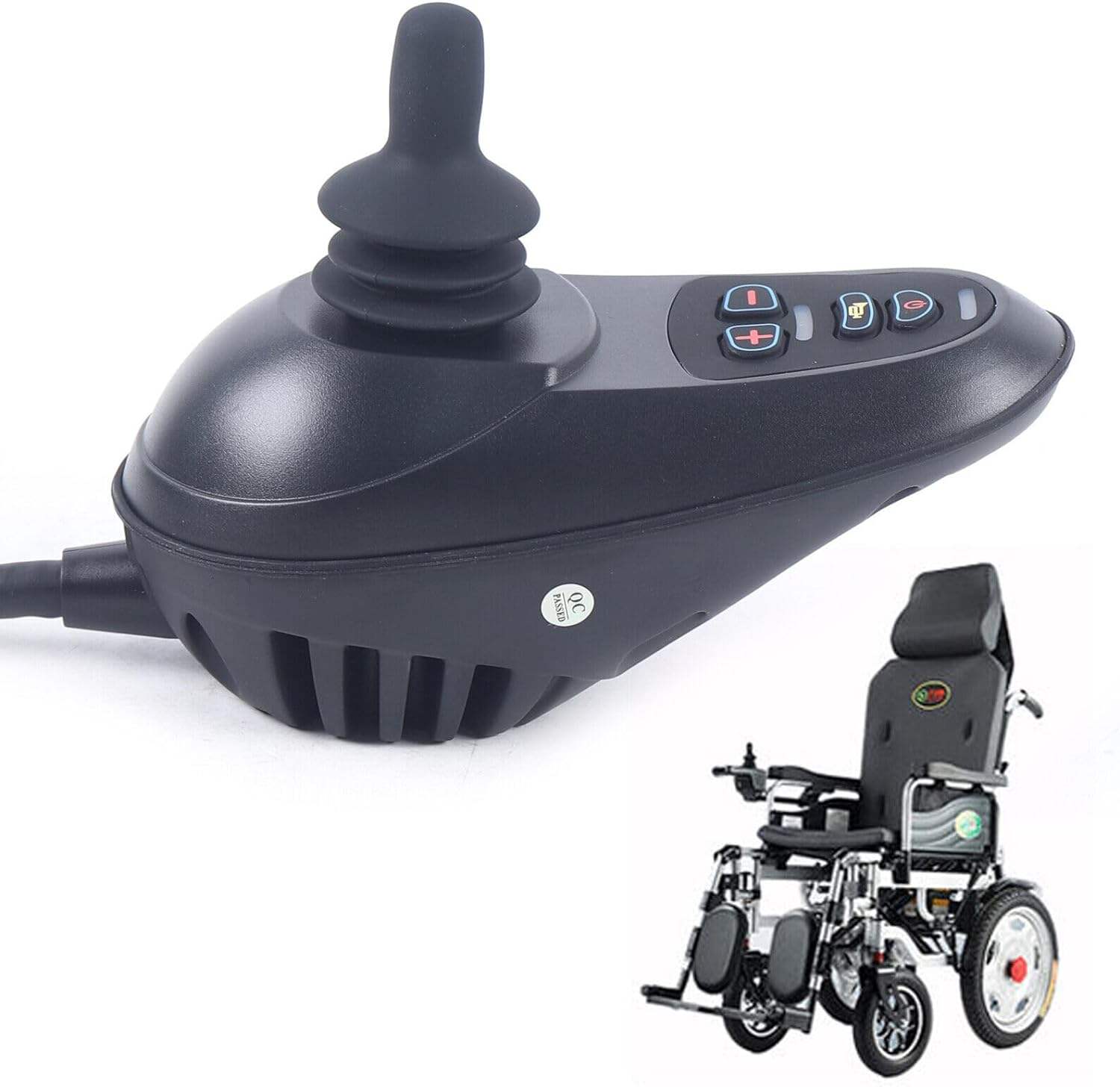 KSM-JC01 24V DC Wheelchair Joystick Controller Waterproof Electric Power Wheelchair Controller Controller Part Accessories