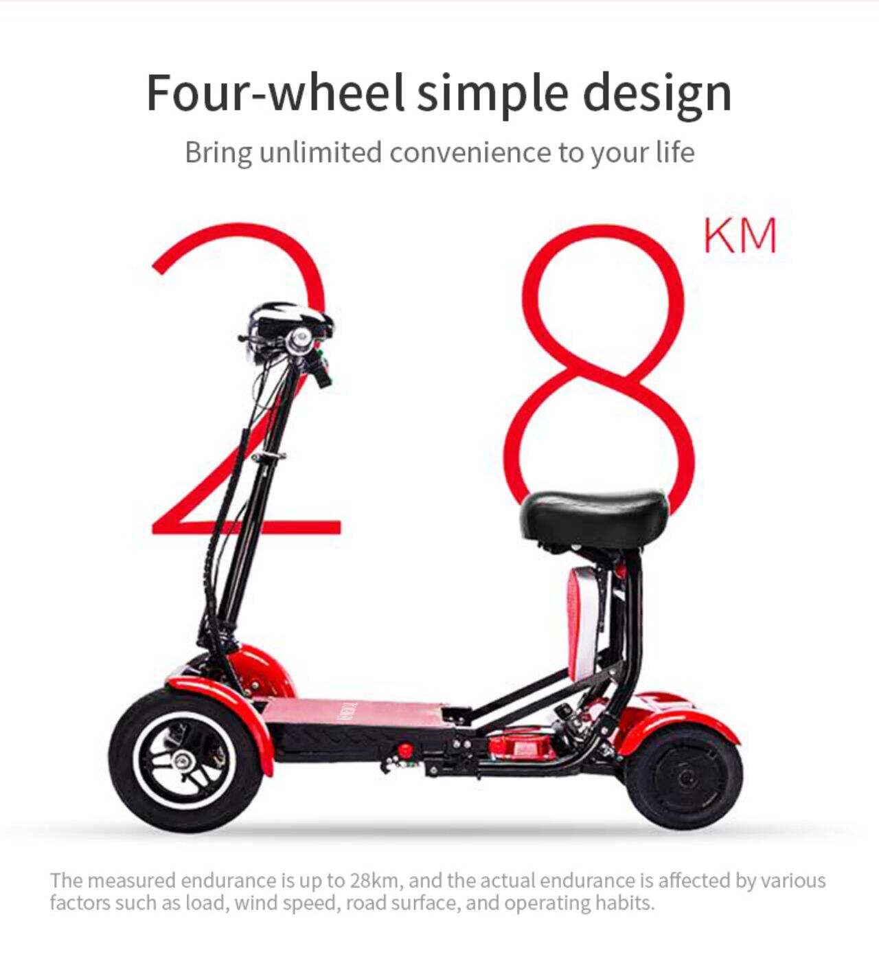 KSM-905A Best selling 4 wheel mobility electric scooters for old people and adult with lithium battery details