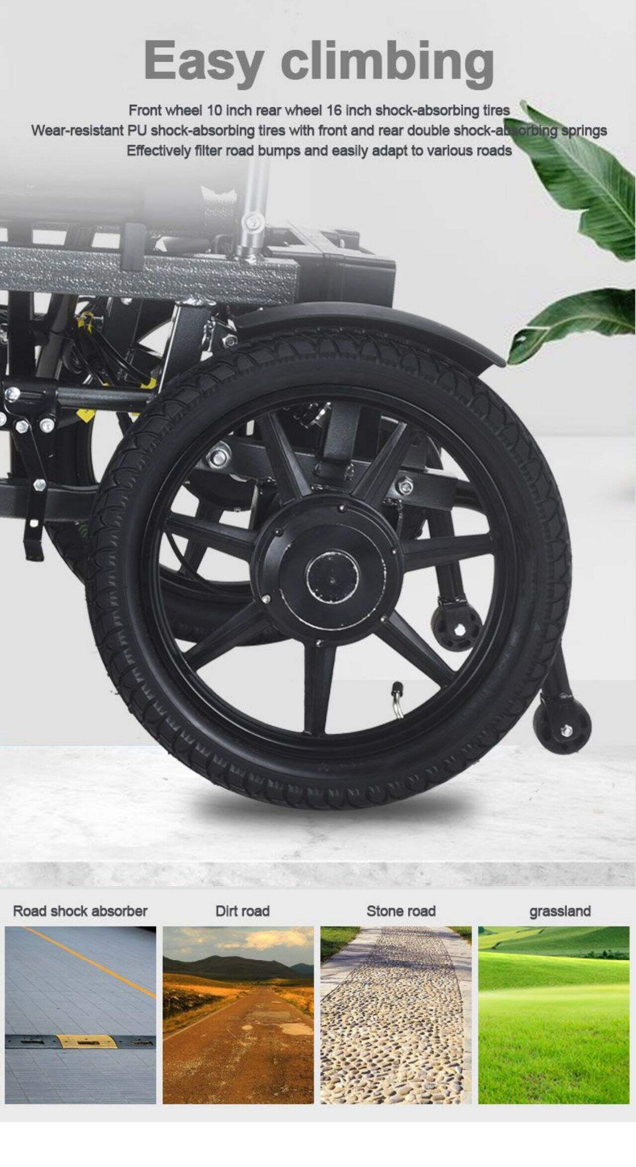 KSM-508 wheelchair with high back backrest 90-160/180 and legrest 90-180 adjustable electric foldable and reclining wheelchair manufacture