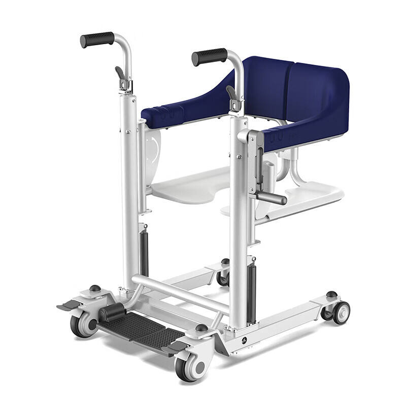 KSM-209 Multifunctional manual disabled patient lift transfer chair with commode waterproof shower chair