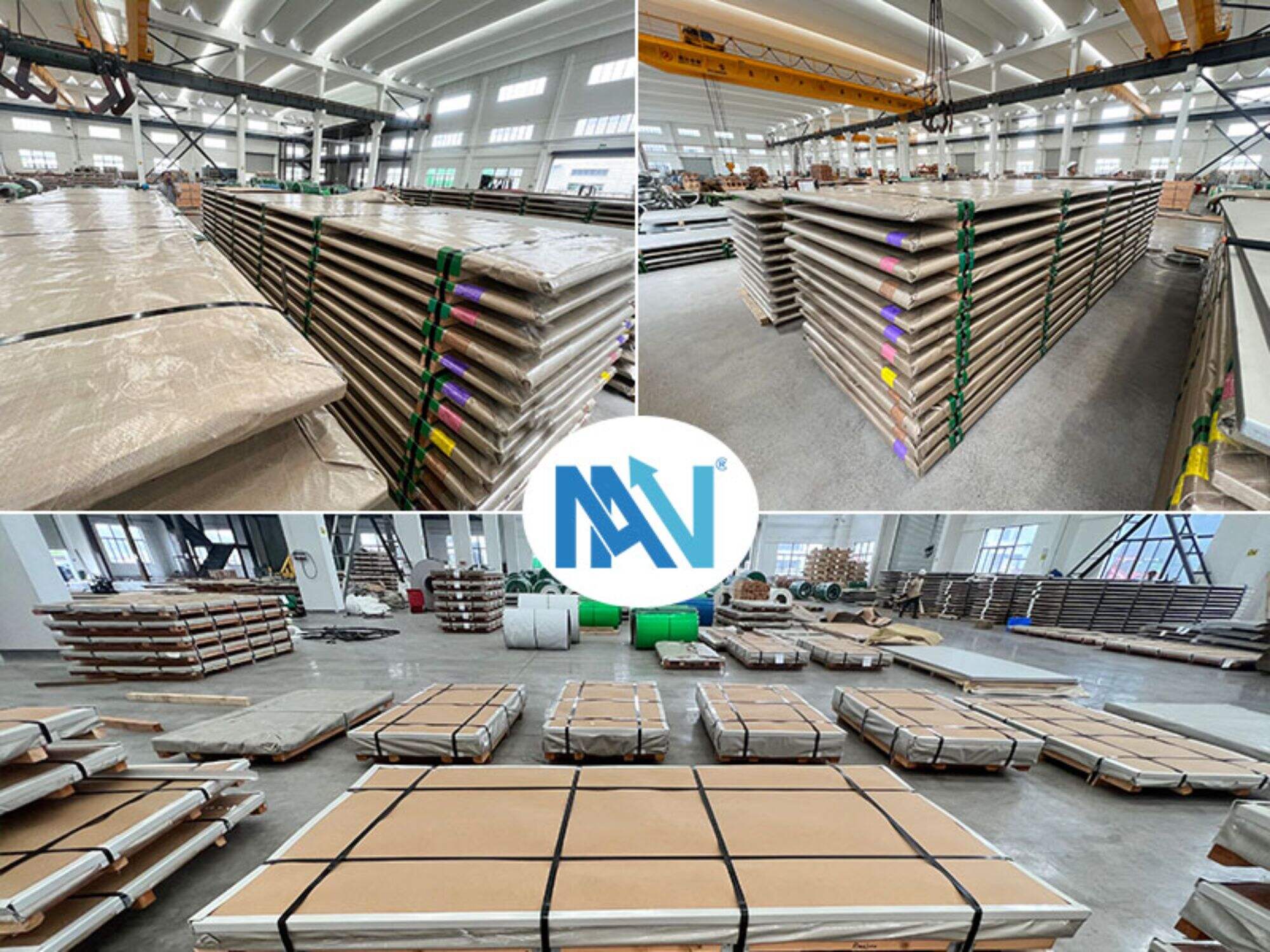 Wuxi Walmay Metal exporta láminas de acero inoxidable 304 laminadas en caliente