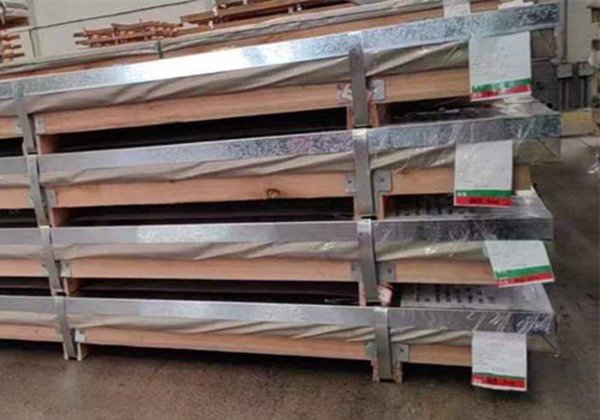  Repeat order for 304 stainless steel sheet with No.4 two sides and 7C film