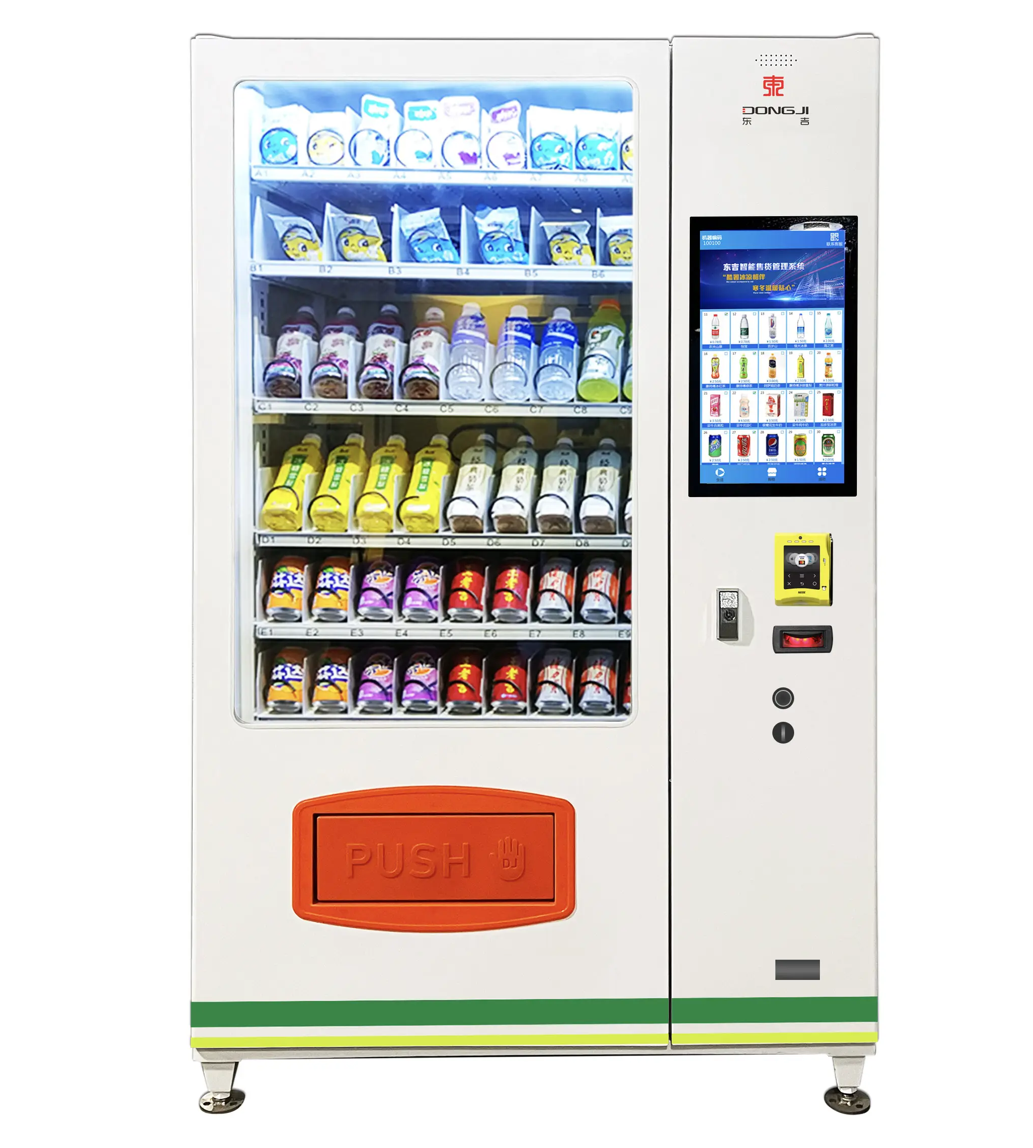 A Taste of Nature's Bounty: Fresh Orange Juice Vending Machine