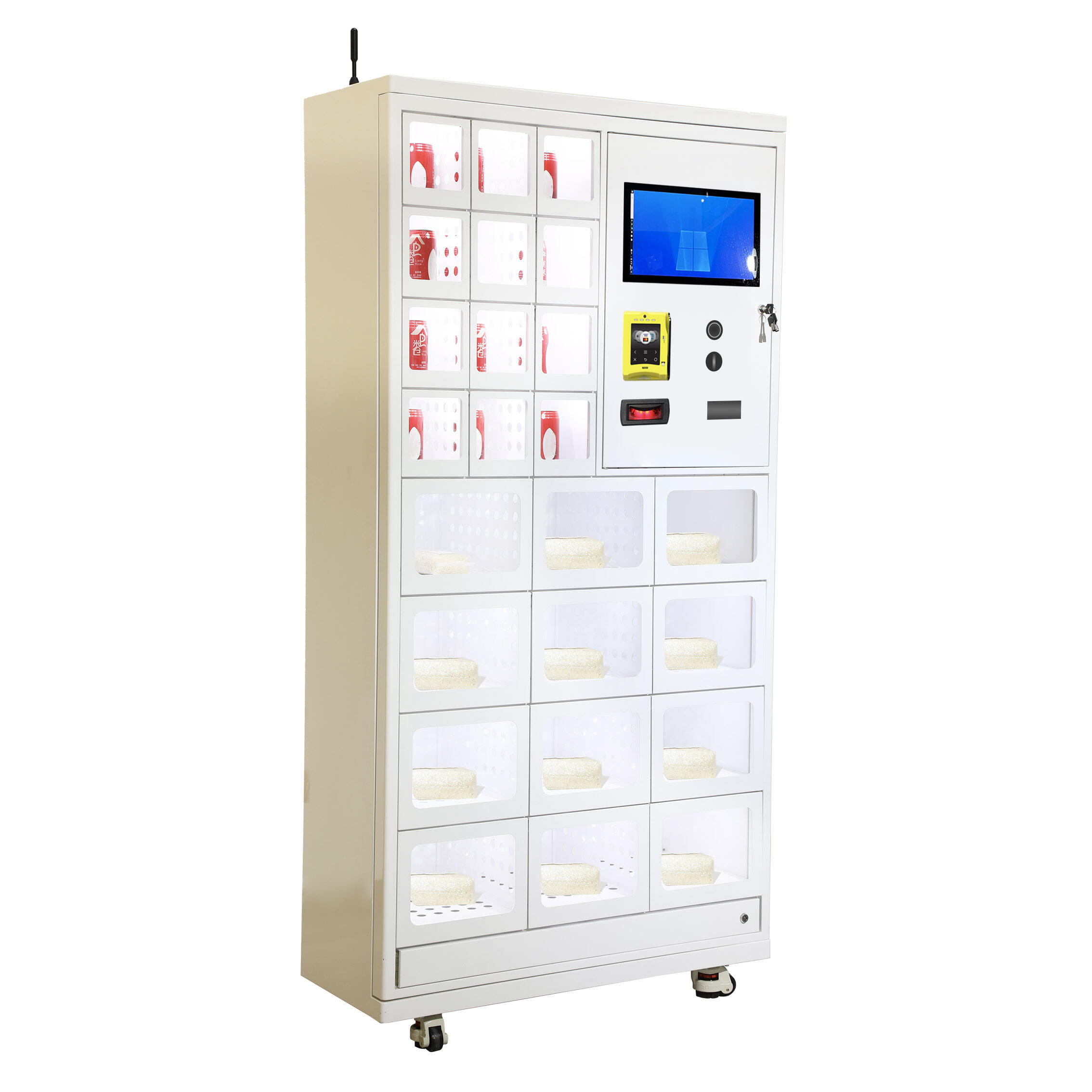 10. 1-Inch Touch Screen 24- Grid Cabinet