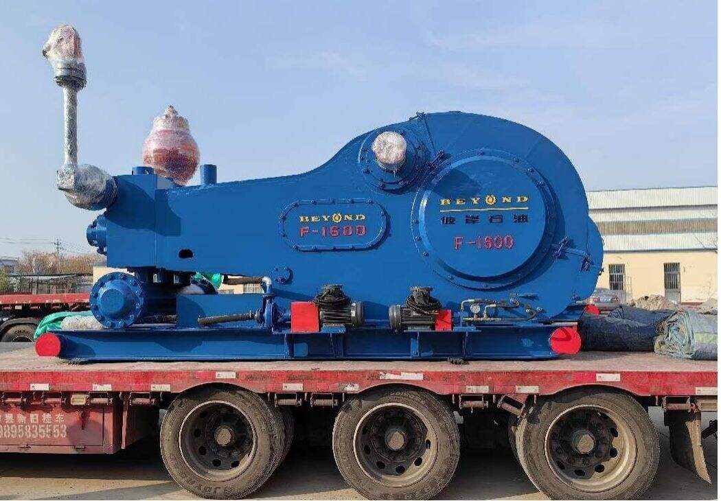 BEYOND 2 sets F1600 mud pump shipped to Uzbekistan