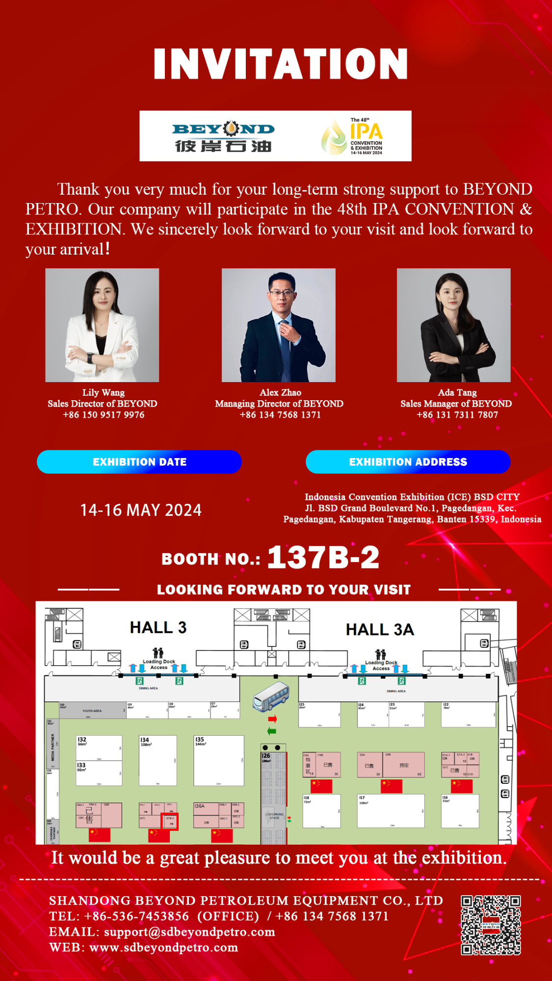 Invite you to meet BEYOND at IPA 2024 in Indonesia
