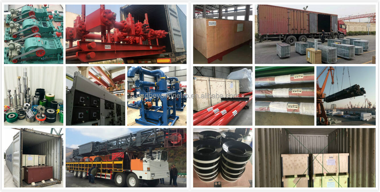 Oilfield Well Oil Drilling Equipment Rig trailer-mounted oil well drill rig for oil well drilling details