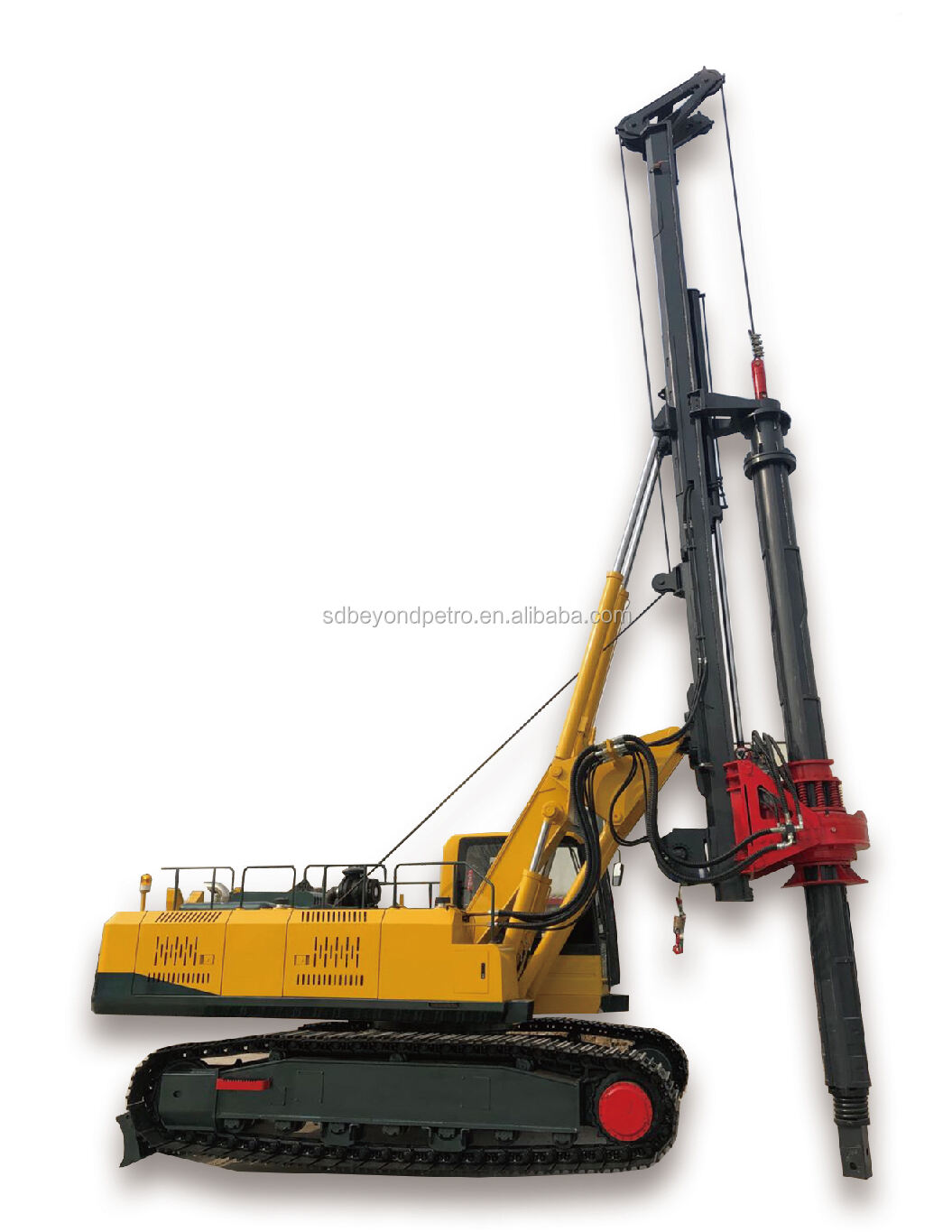 Drilling 1000HP ZJ40 Mechanical Truck-Mounted Oil Water Well  Drilling Rig ZJ-40 factory