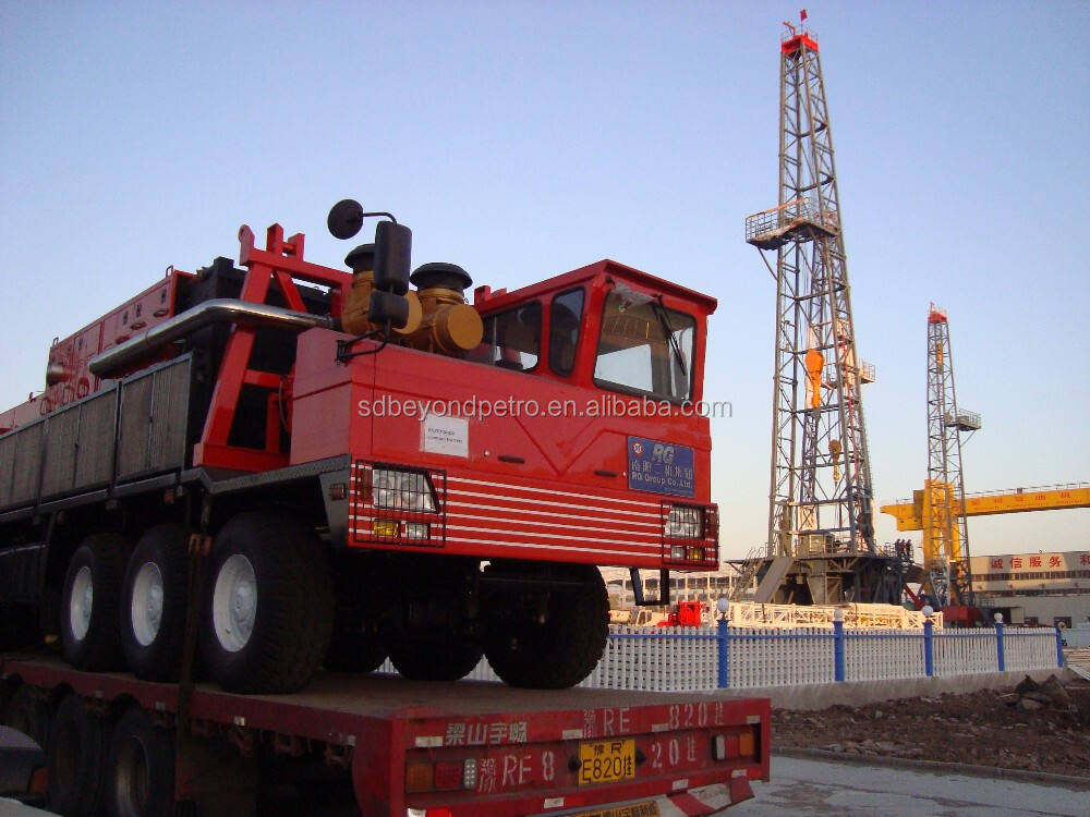 630HP ZJ20CZ Machine Manufacturers Trailer Truck Mounted Water Well Drilling Rig factory