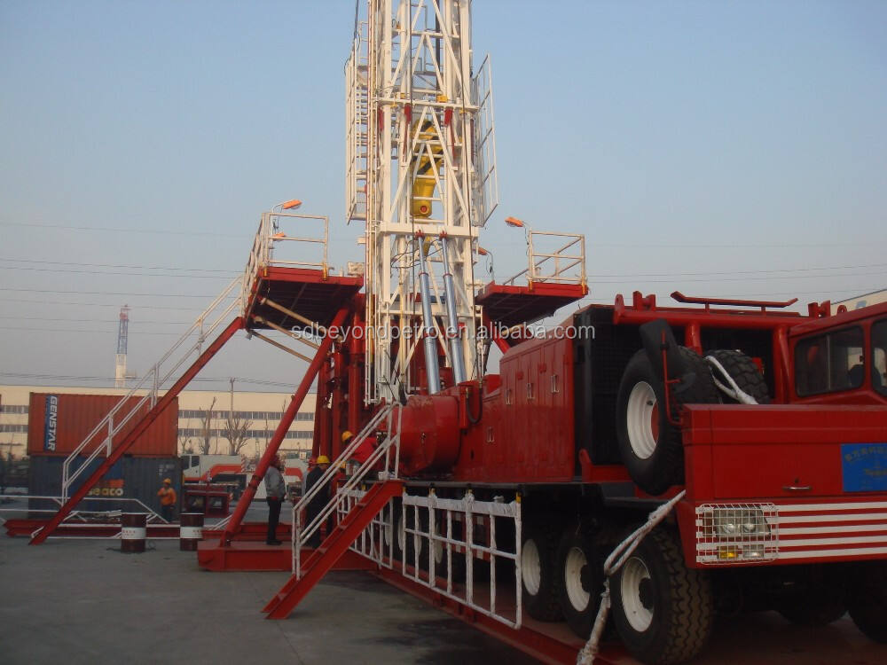 630HP ZJ20CZ Machine Manufacturers Trailer Truck Mounted Water Well Drilling Rig details