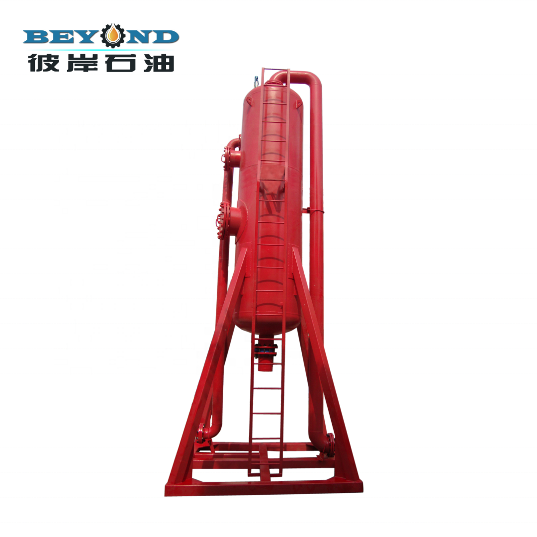 Mud Gas Separator for Solid Control System in Oil Drilling for Drilling Liquid or Fluid and Gas Separation factory