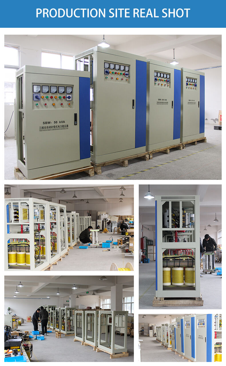 500KVA 600KVA 800KVA 3 Phase Automatic Voltage Regulators Stabilizers Price factory