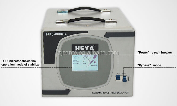 9KVA 10KVA AVR 110-275V Input  Single Phase 220V Automatic Voltage Regulators Stabilizers 7KW 8KW details