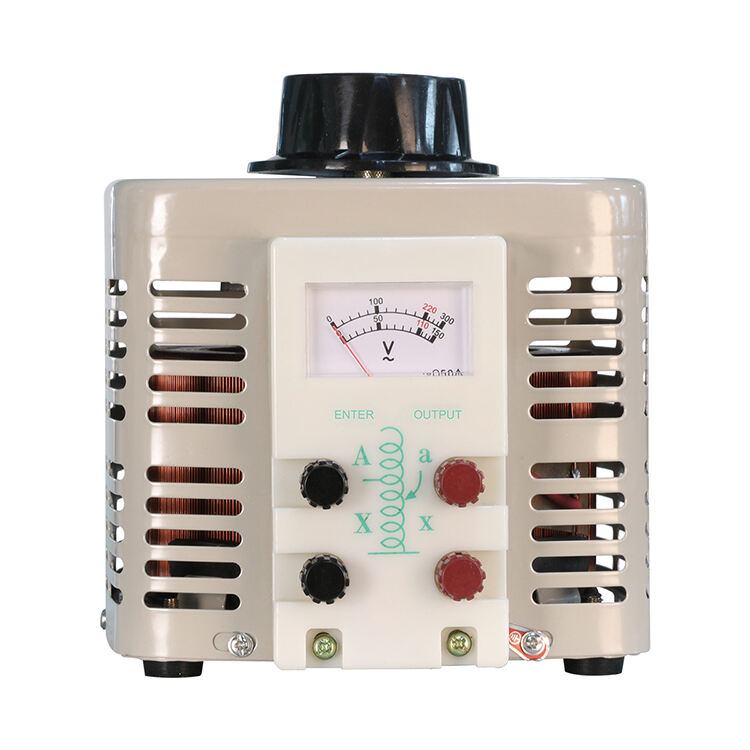 TDGC AC adjustable voltage regulator 500va-30kva / 220V single-phase voltage regulator details