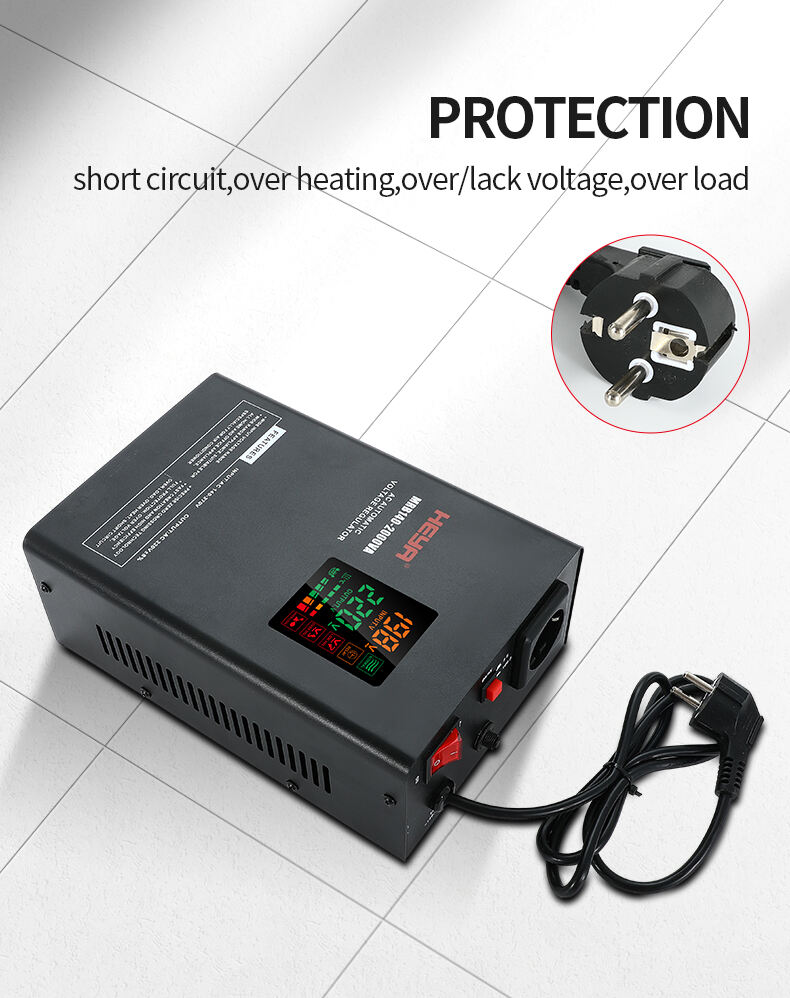 VPI MRB80-2000VA Relay Type Automatic Voltage Regulator Single Phase AC with 220V Output for Service Use details