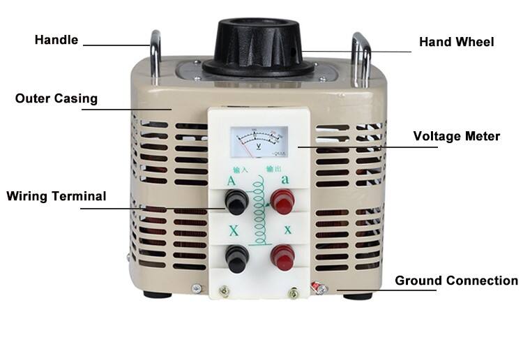 Manual Variac TDGC2-15KVA Digital 220VA 0-250V Adjustable Variac Transformer Voltage Regulators factory