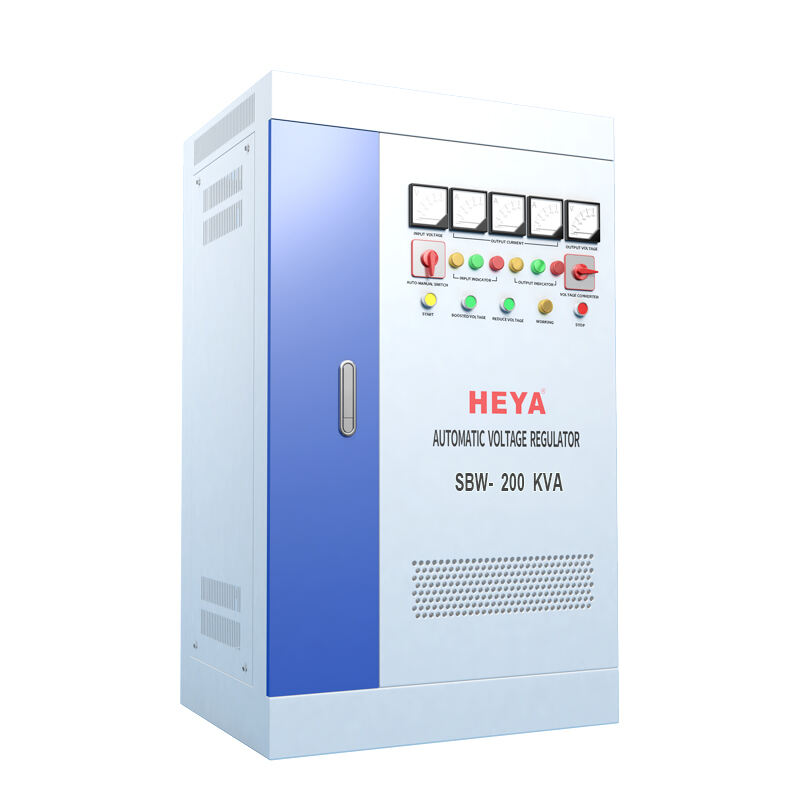 Factory Direct Sale SBW-200KVA 3 Phase 380V AC Automatic Voltage Regulator/Stabilizer Single Phase 50Hz Frequency for SVc Use manufacture