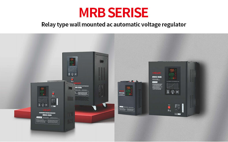 Wall Mounted 5KVA 220V AVR Single Phase Estabilizador De Voltage Automatic Regulators Stabilizers AVR 4000-5000W supplier