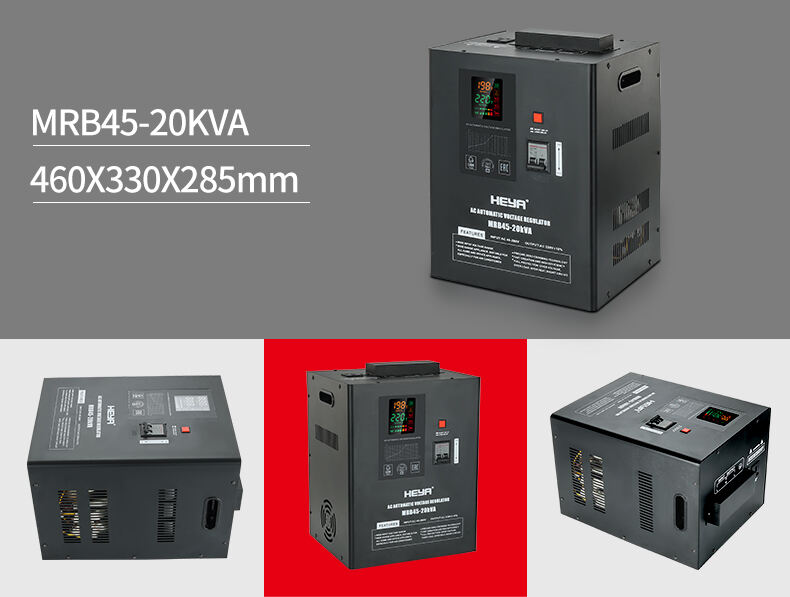 90-280V Single Phase 20KVA Automatic Power Digital Display Voltage Regulator Wide Input Range Home Use Stabilizer 220V AC supplier