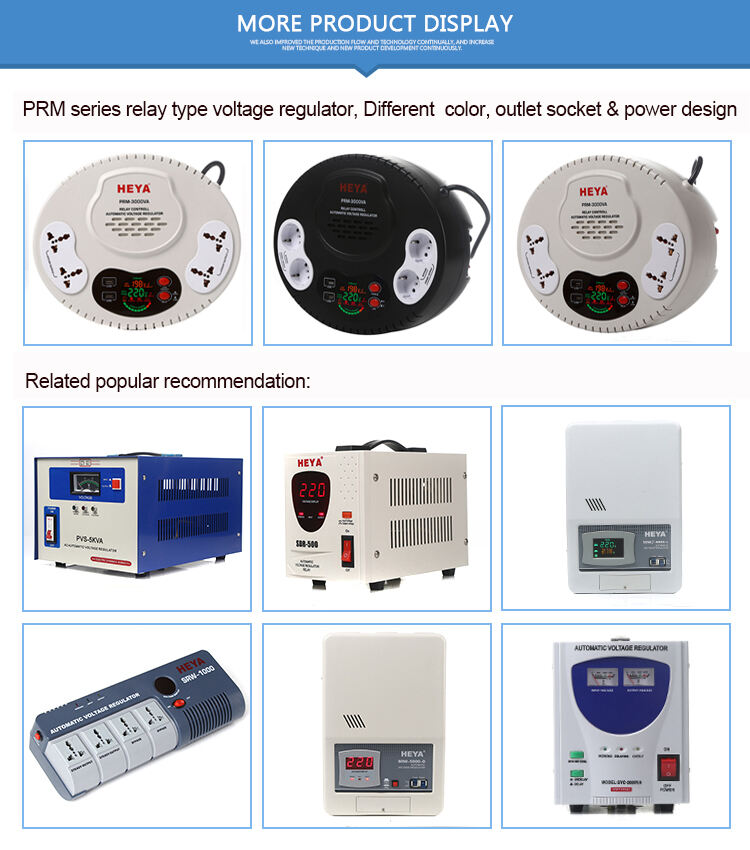 PRM PRM Home Use Wall Mounted Single Phase 5Kva 220V Ac Automatic Voltage Regulator Stabilizer 5000Va For 1.5P Air Conditioner manufacture