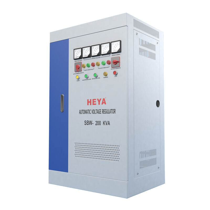 Factory Direct Sale SBW-200KVA 3 Phase 380V AC Automatic Voltage Regulator/Stabilizer Single Phase 50Hz Frequency for SVc Use manufacture