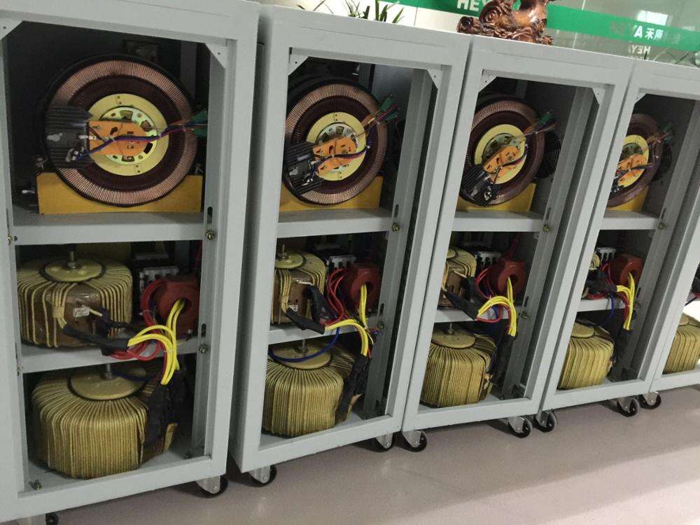 Single Phase 15kVA Automatic Voltage Stabilizer Servo Motor Type Refrigerator Regulator for SVC Use details