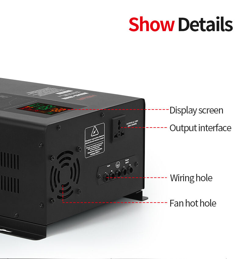 Factory New 10KVA Single Phase Automatic Voltage Regulator 45-280V Low Pressure LED Display SVC AC Stabilizer manufacture