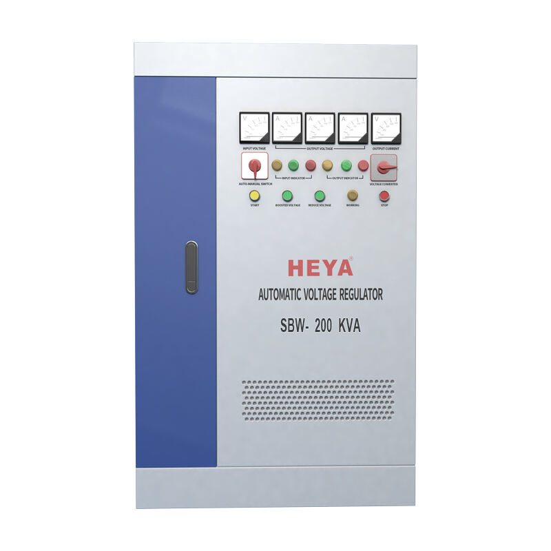 Factory Direct Sale SBW-200KVA 3 Phase 380V AC Automatic Voltage Regulator/Stabilizer Single Phase 50Hz Frequency for SVc Use factory