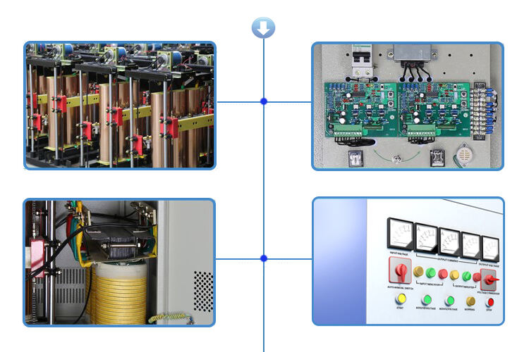 SBW 3-Phase Automatic Voltage Regulator/ Stabilizer 150KVA Industrial SVC Power Compensated SBW-50KVA AC Current Type factory