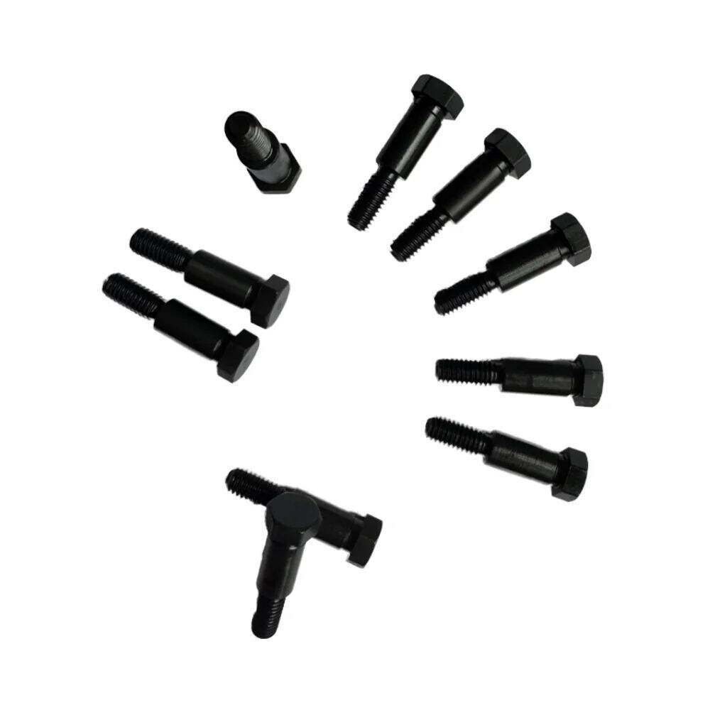 مجموعة واسعة من المواد والتشطيبات المتاحة للمسمار غير القياسية