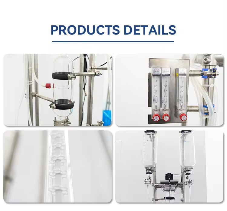 Capacidad de tratamiento de columna de extracción de placa de tamiz alternativo: 10 L/h de fabricación