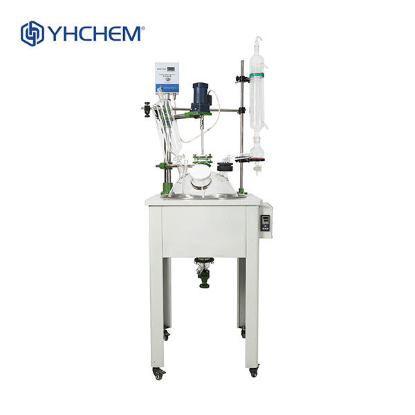 Superior heat transfer and mixing capabilities for efficient reactions