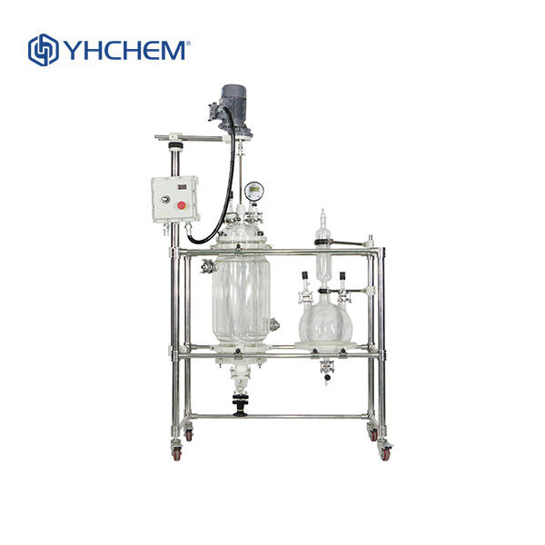 Efficiency and precision with the 20L jacketed glass reactor