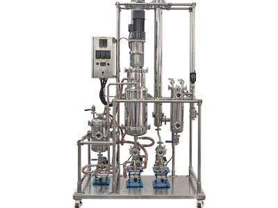 Système de distillation moléculaire YHChem YMD-5S, purification de vitamine E naturelle, certifié ATEX