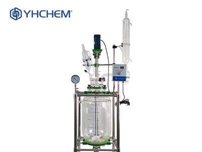 Microréacteur pharmaceutique sur skid YHChem série YMC avec validation CIP/SIP