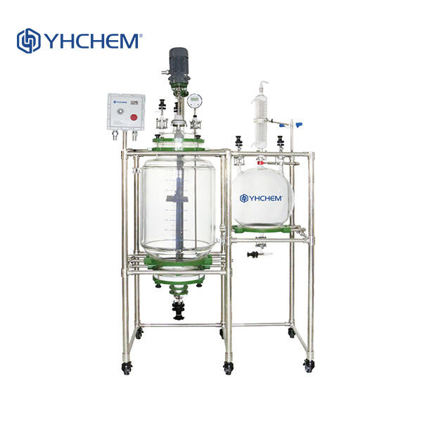 Verbesserte chemische Reaktionen mit einem 50L Mantelreaktor