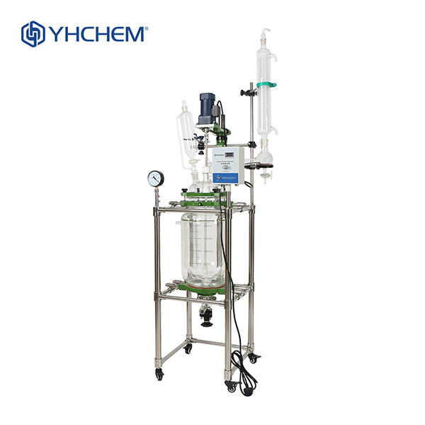 Choosing the right accessories for your 20L jacketed glass reactor