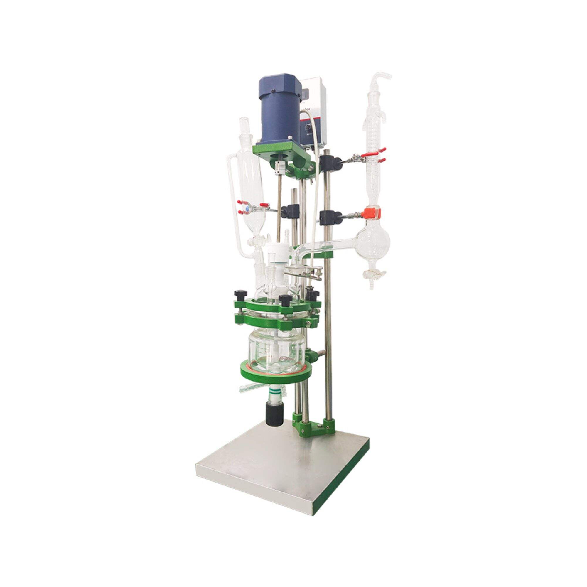 JGR-0.5~5L Jacketed Glass Reactor Temperature Range: -80~200℃