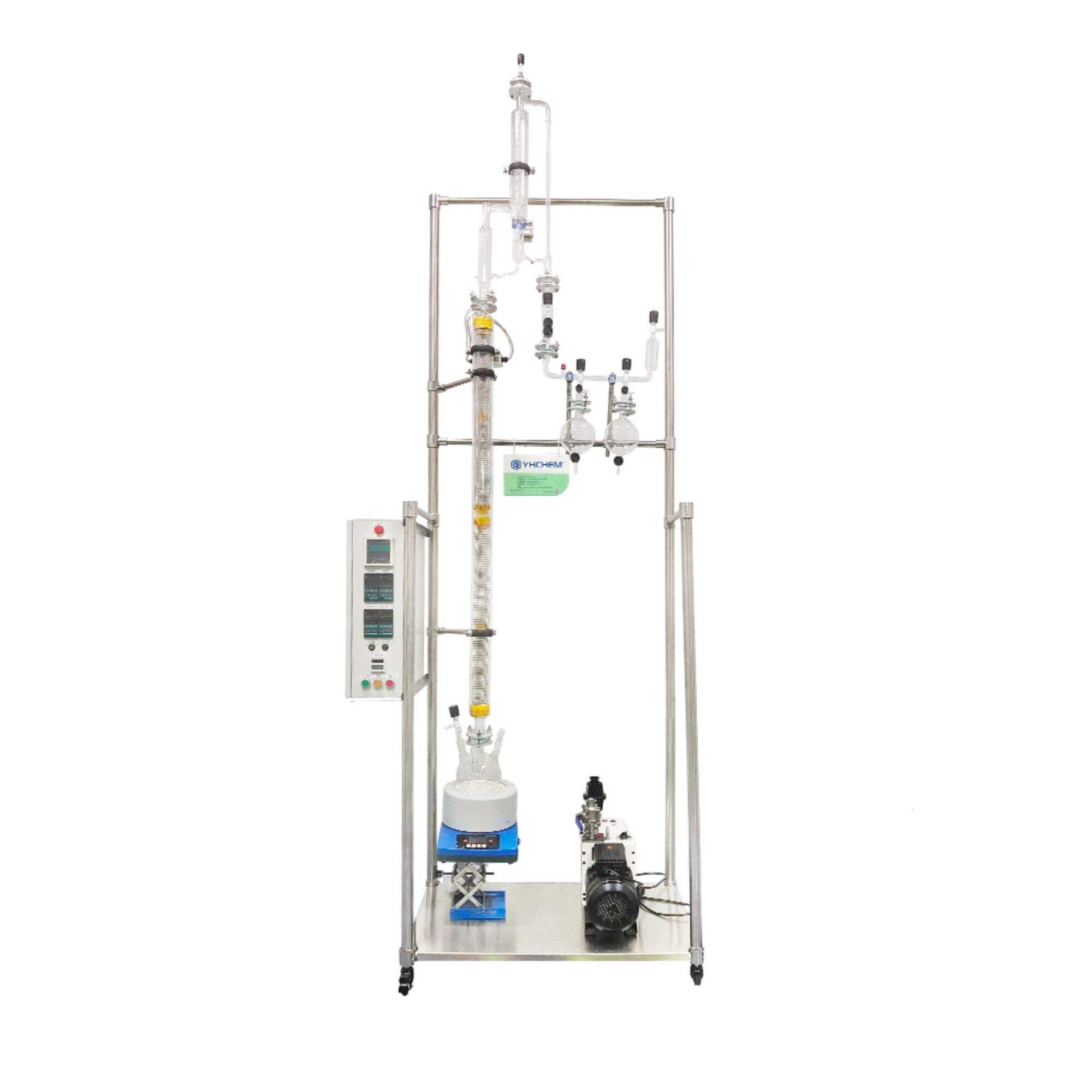 YFT-2 Galss Rectifying Column Condensing area：0.2 ㎡