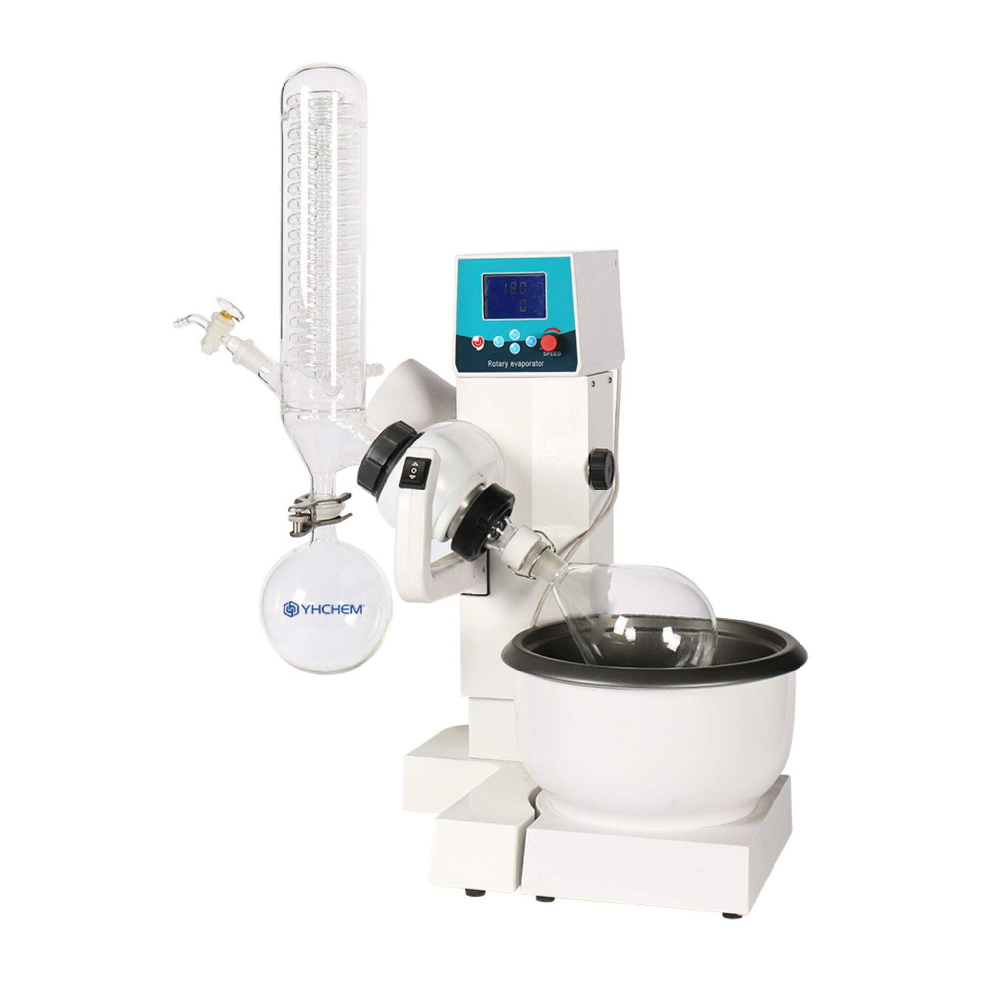 RE-501 Electric Rotary Evaporator Rotating Bottle Volume: 1L Temperature Range: RT~199℃