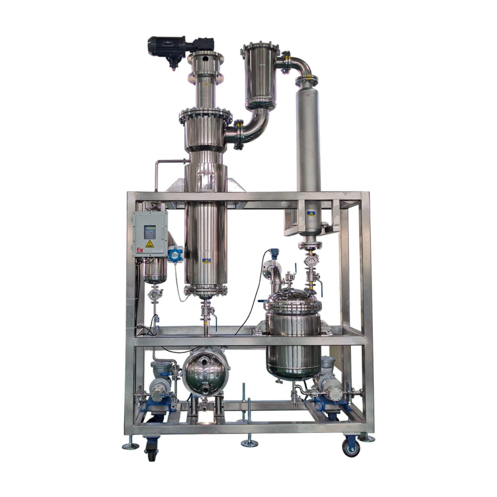 Key benefits of using wiped film distillation in different industries.