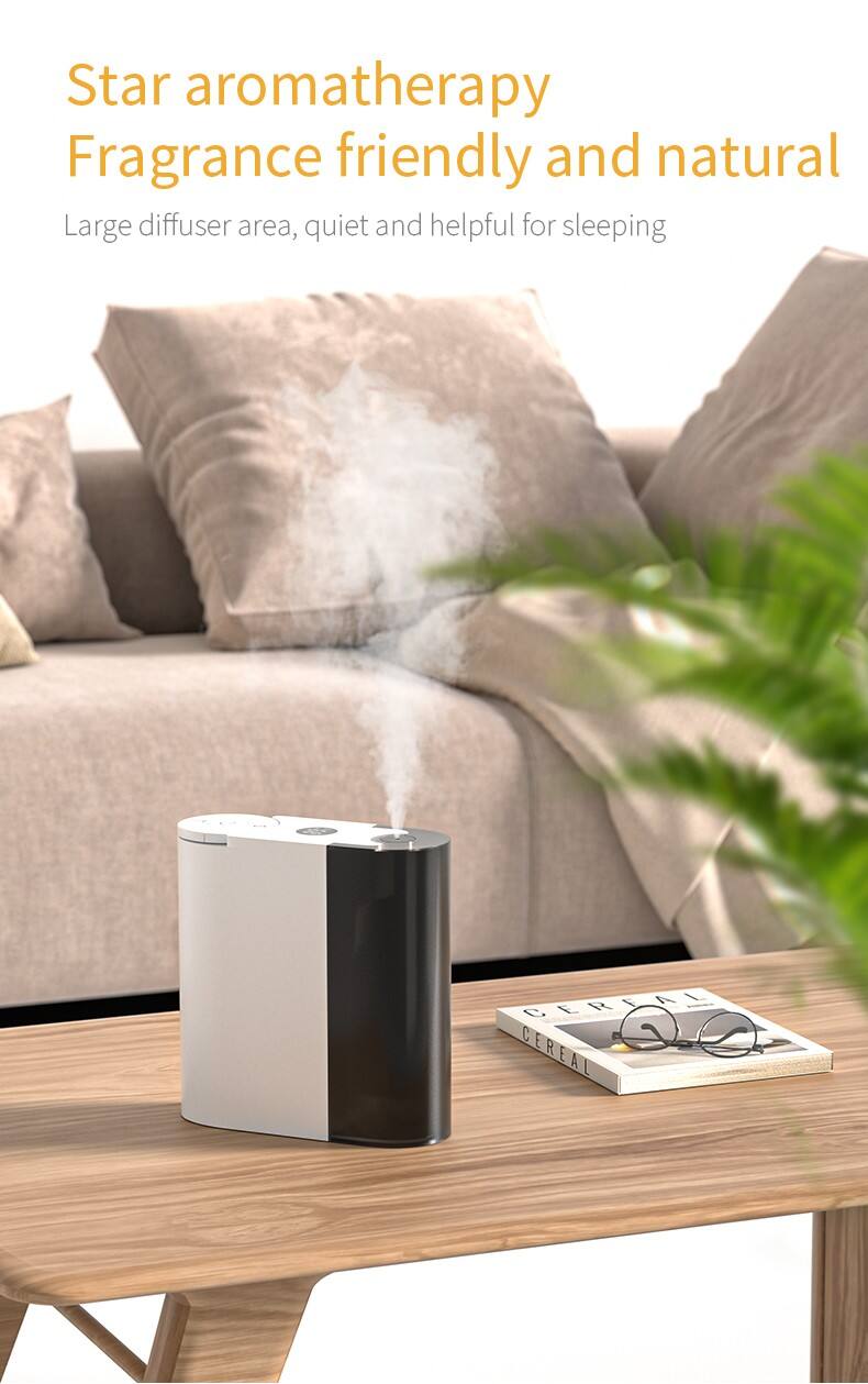 Waterless aroma diffuser nebulizer H2 details