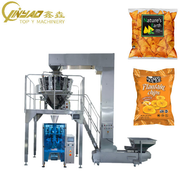 Security with this Automatic Chips Packing Machine