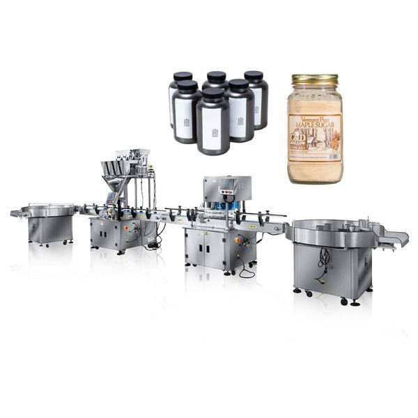 Utilizing a Filling Capping Machine