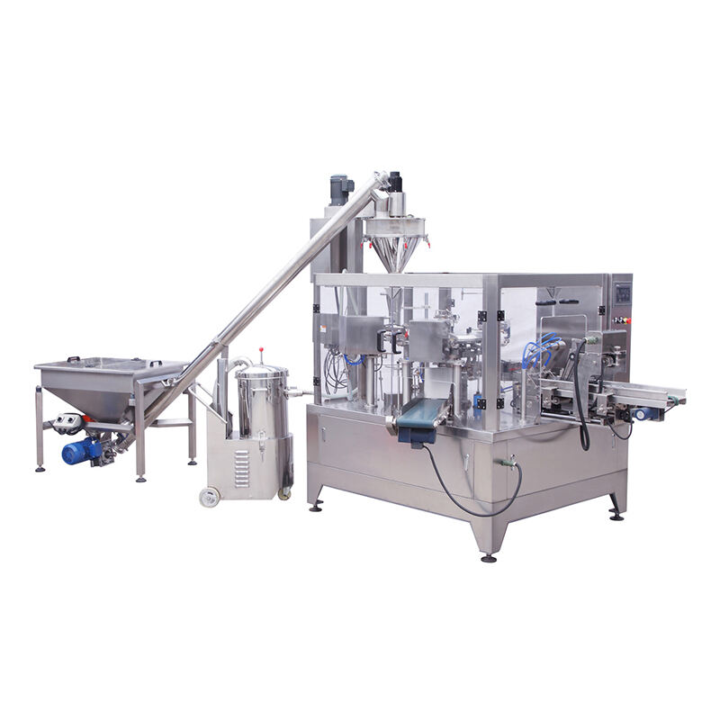 RPM Rotary Premade Pouch Bagging Machine