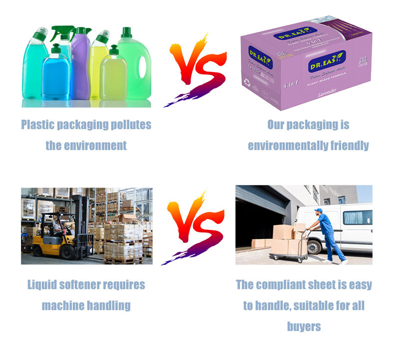 product 252pcs super fragrant soft fabric dryer sheets laundry softener sheet manufacturer customized-104