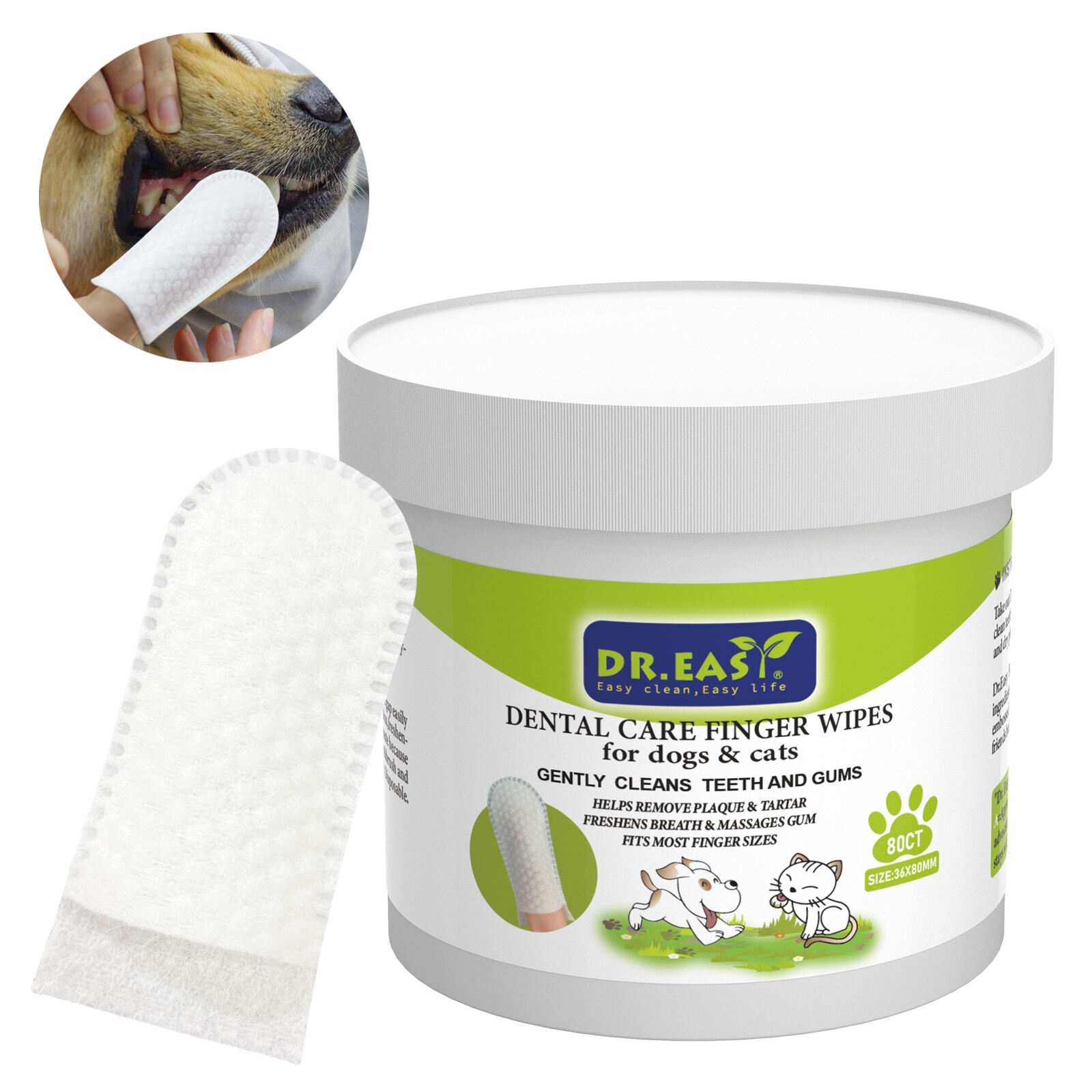 DR.EASY professional Tovaglioli Dentali per Dita