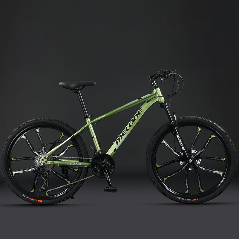 26'' Downhill Mountain Bike New Design Carbon Steel Frame Aluminum Alloy Handle Bar Suspension Fork Disc Brake Braking System factory