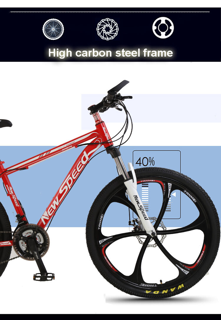 Best Carbon Steel Double Disc Brake 21 Speed 27.5 Bicycle Mountain Bike 29 Inch Full Suspension MTB Mountain Bike Bicicletas manufacture