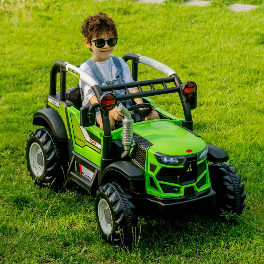 Hot Item 12V Kids Electric Tractor Car Ride On Car For Children With Remote Control 3 Color Cool Gril And Boy factory